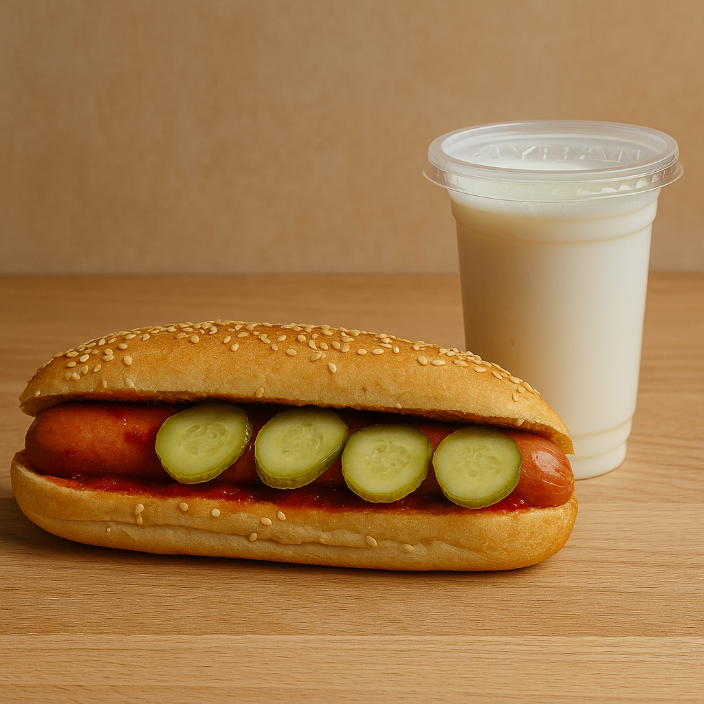 Salçalı Sosis Sandeviç Menü